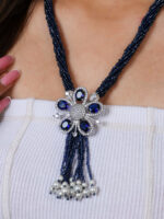 Floral Glass Necklace