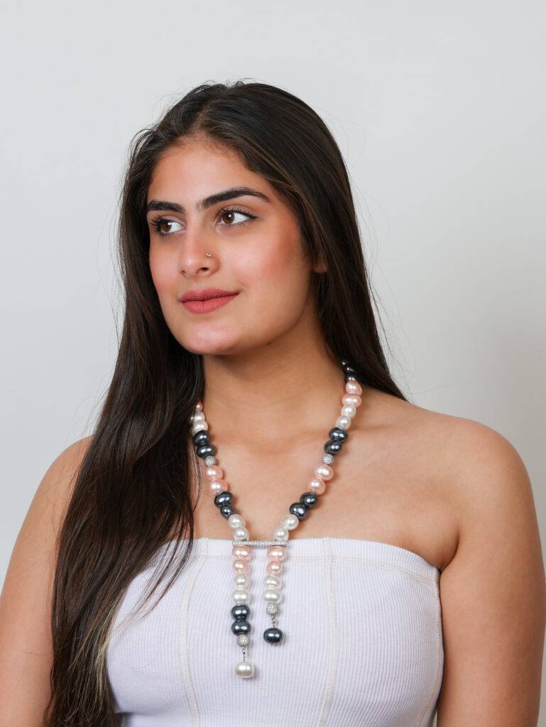 Multicolored Open Necklace