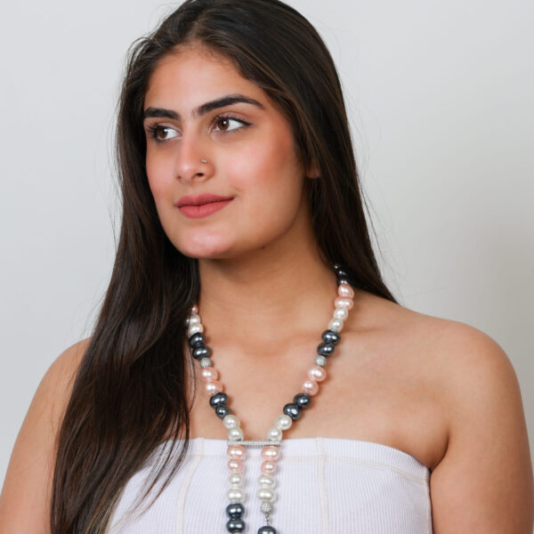 Multicolored Open Necklace