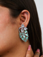 Frosted Mint Pendant Set