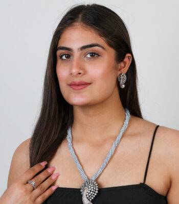 Crystal Peacock Set