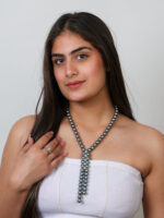 starred open necklace (single line)