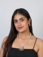 Peacock Pearl Pendant Set