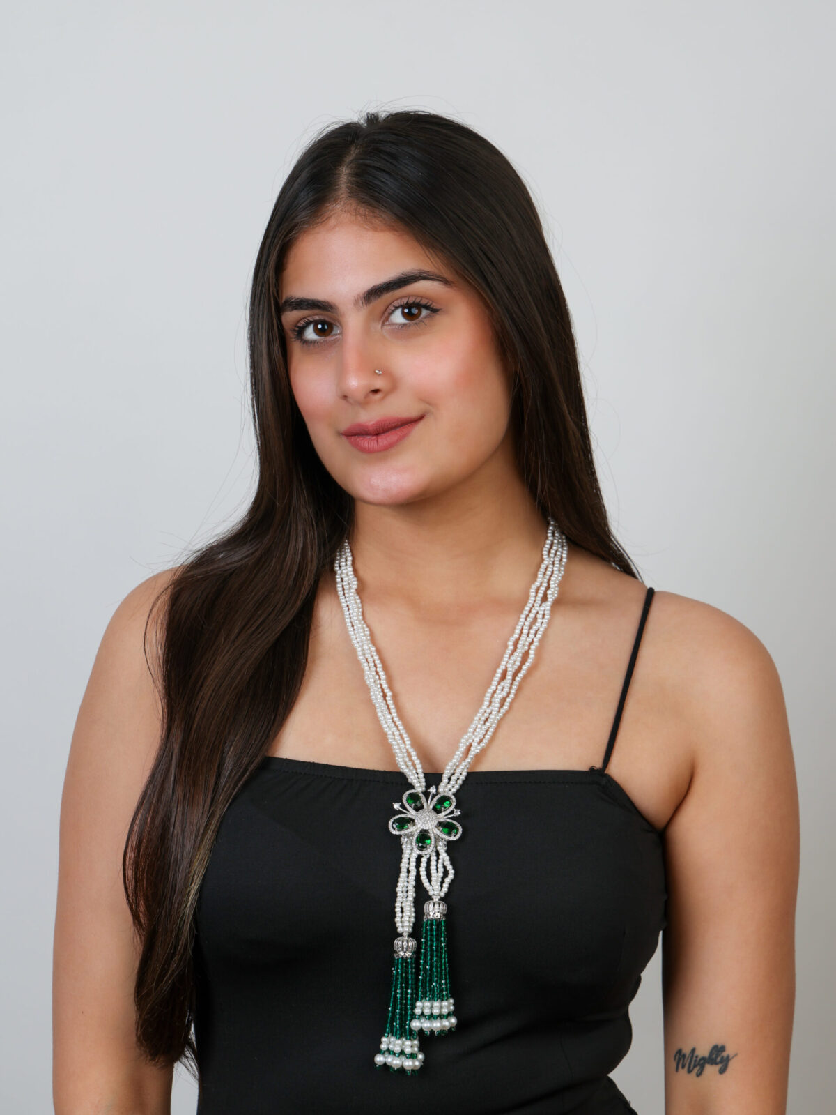 Floral Pearl Necklace